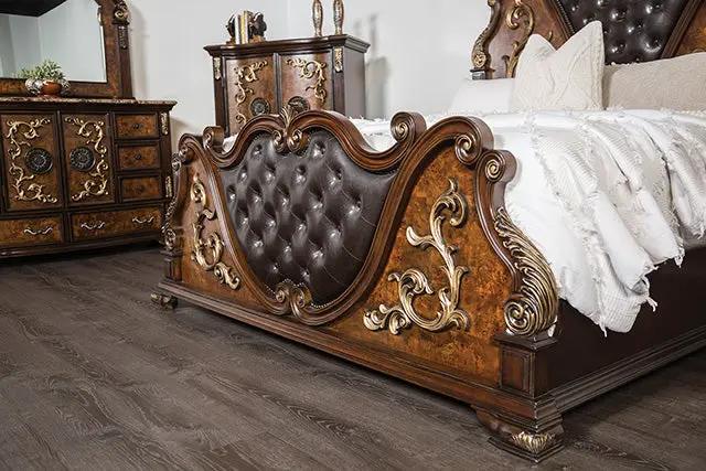Aquilina - 4 Pc Queen Bedroom Set by Unique Piece Furniture