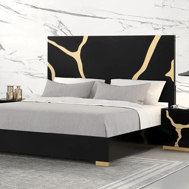 Goldsberg - 4 Pc Queen Bedroom Set by Unique Piece Furniture