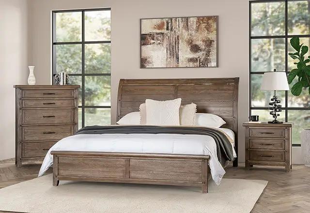 Merthyr - 4 Pc Queen Bedroom Set by Unique Piece Furniture