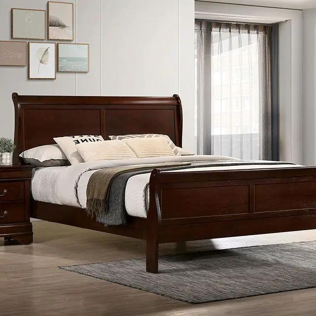 Louis Philippe - 4 Pc Queen Bedroom Set by Unique Piece Furniture