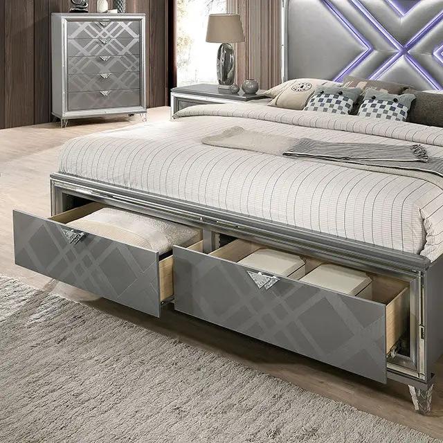 Emmeline - 4 Pc Queen Bedroom Set by Unique Piece Furniture