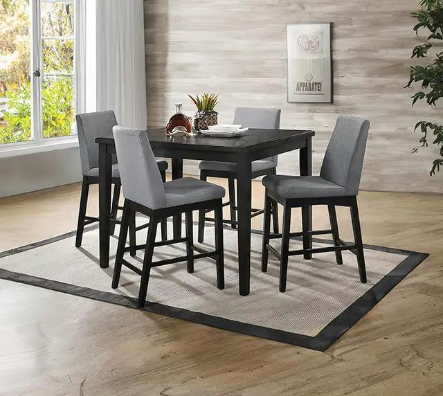 Strom - 5 Pc Counter Ht Table Set by Unique Piece Furniture