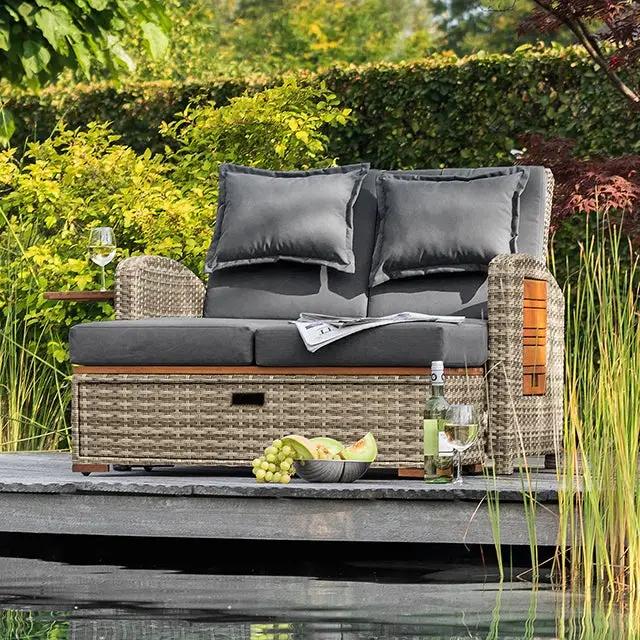 Bahia Tobago - Reclining Chaise Lounge by Unique Piece Furniture