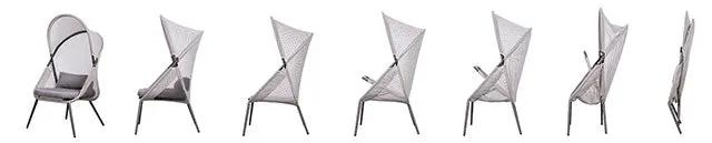 Alverta - Foldable Chair (2/Ctn) by Unique Piece Furniture
