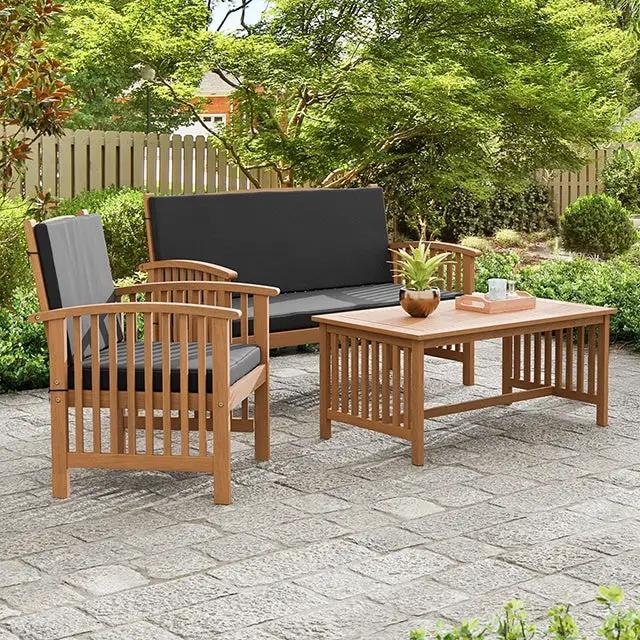 Kyushu - 3 Pc. Patio Set by Unique Piece Furniture