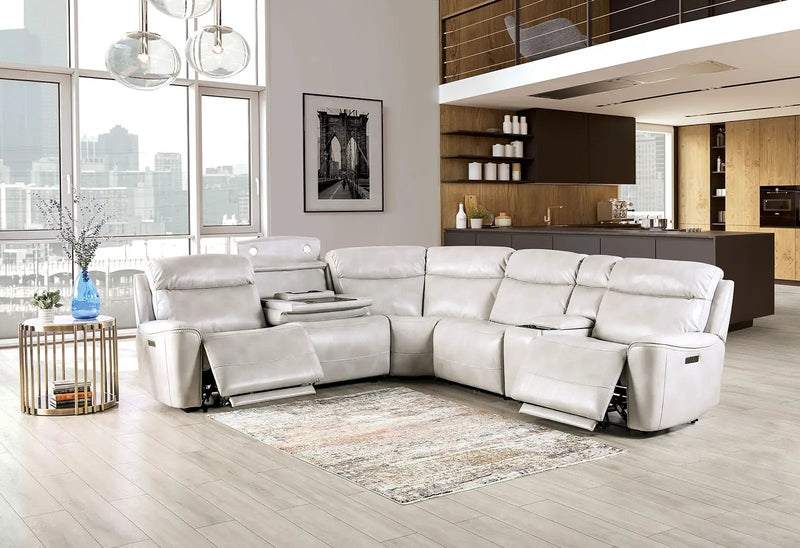 Edmondus - Power Sectional by Unique Piece Furniture