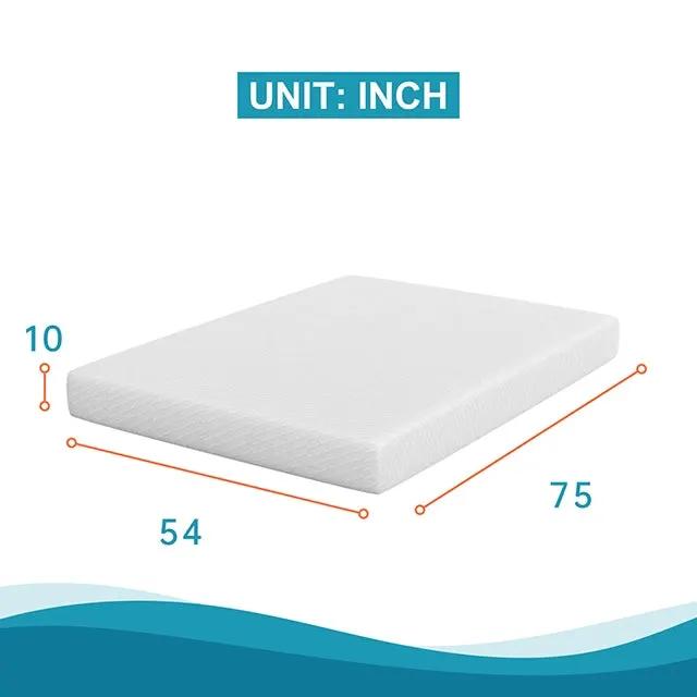 Artemisia - 10" Full Memory Foam Mattress by Unique Piece Furniture