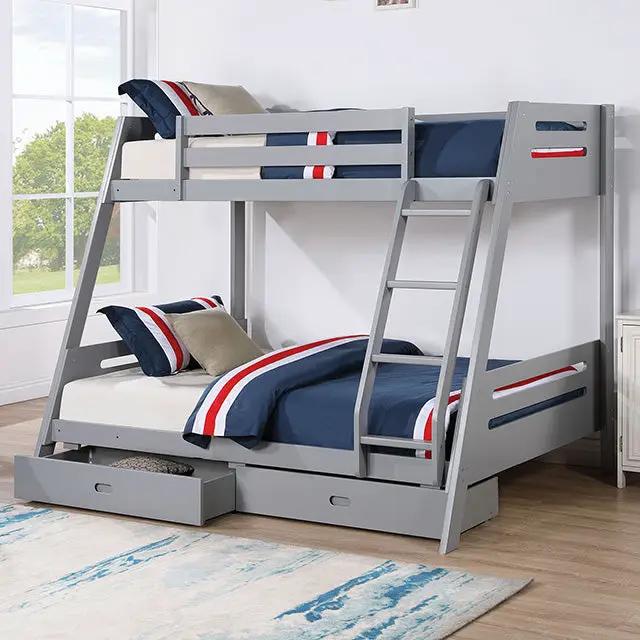 Emilee - Twin/Full Bunk Bed by Unique Piece Furniture