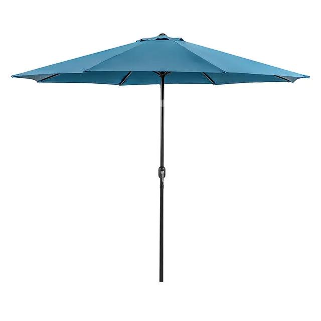 Mora - 11' Outdoor Umbrella + 21" Round Base by Unique Piece Furniture