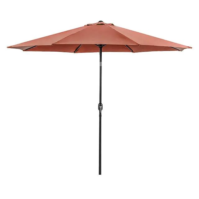 Mora - 11' Outdoor Umbrella + 21" Round Base by Unique Piece Furniture