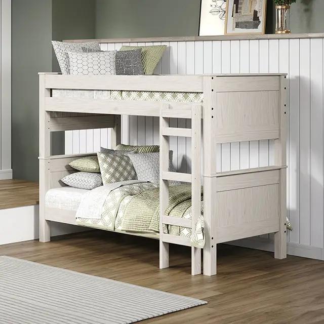 Albani - Twin/Twin Post Bunkbed by Unique Piece Furniture