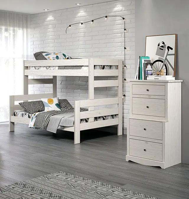 Damaris - Twin/Full Bunkbed by Unique Piece Furniture
