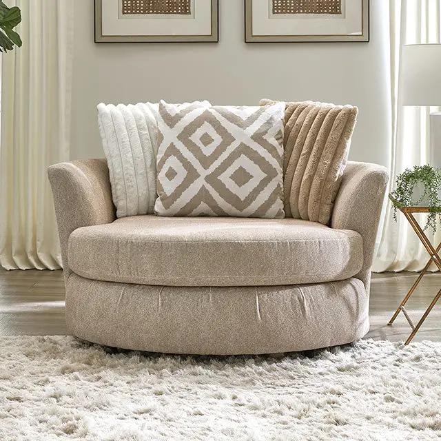 Loughlin - Swivel Chair by Unique Piece Furniture