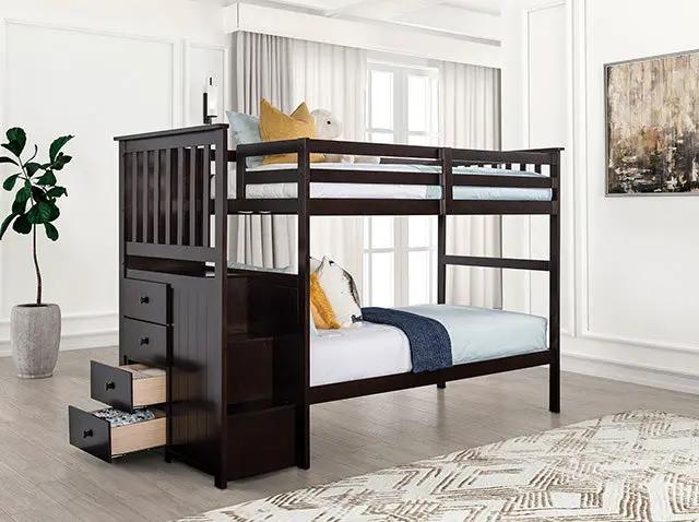 Ontario - Twin/Twin Bunk Bed by Unique Piece Furniture