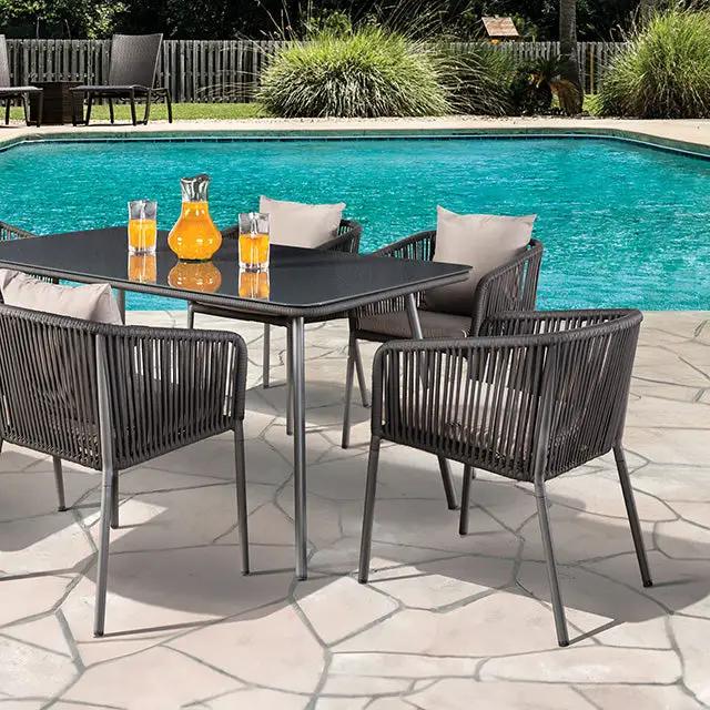 Tushari - 8 Pc. Outdoor Dining Set by Unique Piece Furniture