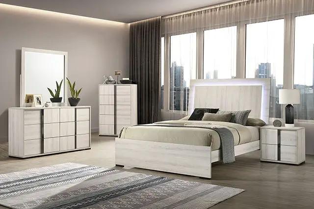 Horten - E.King Bed by Unique Piece Furniture
