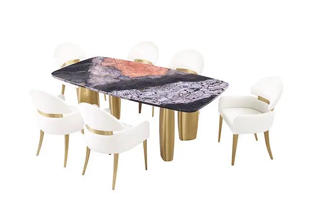 Northolt - Dining Table by Unique Piece Furniture