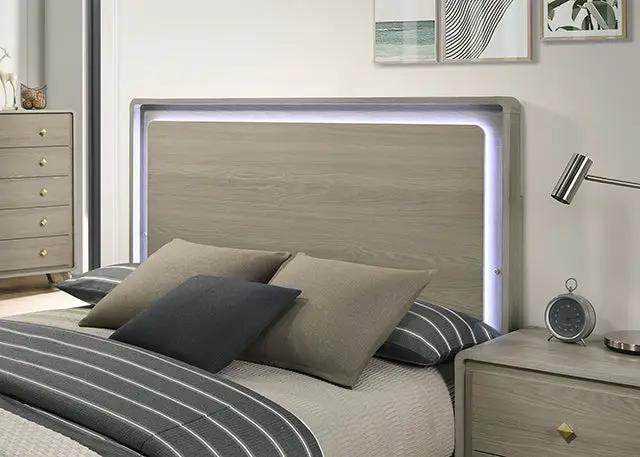 Rainier - E.King Bed by Unique Piece Furniture