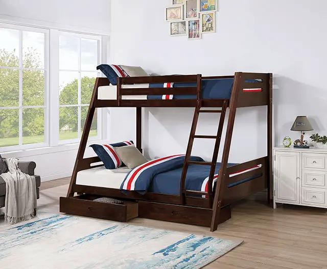 Emilee - Twin/Full Bunk Bed by Unique Piece Furniture