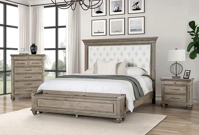 Philomath - E.King Bed by Unique Piece Furniture
