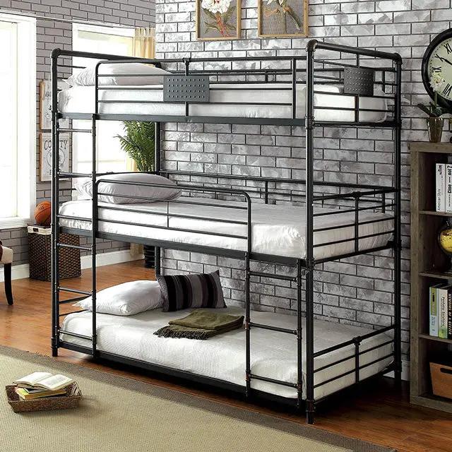 Olga - Twin/Twin/Twin Bunk Bed by Unique Piece Furniture