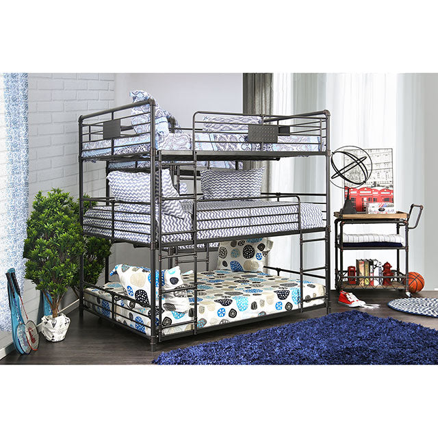 Olga - Full/Full/Full Bunk Bed by Unique Piece Furniture