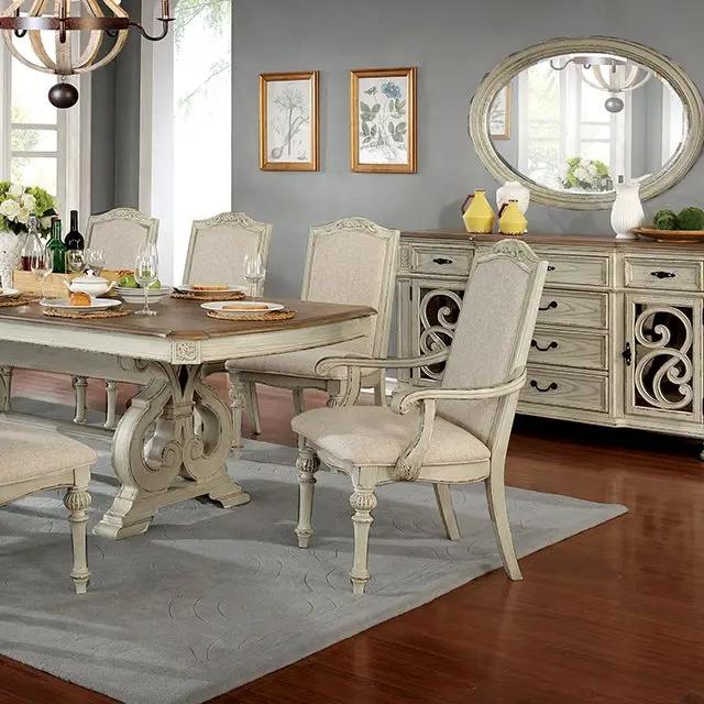 Arcadia - 9 Pc Dining Table Set by Unique Piece Furniture