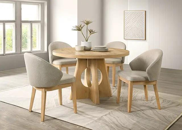 Ozark - 5 Pc. Dining Table Set by Unique Piece Furniture