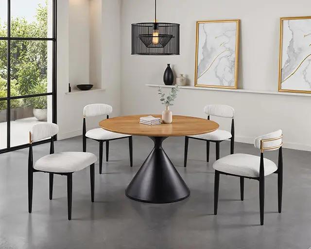 Athan - Round Dining Table by Unique Piece Furniture
