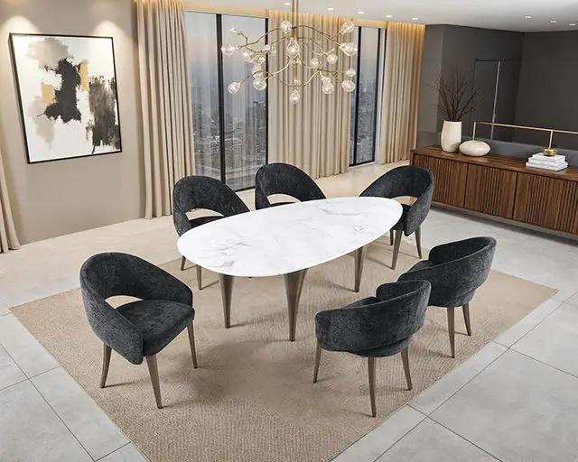Ciaran - 5 Pc. Dining Table Set by Unique Piece Furniture