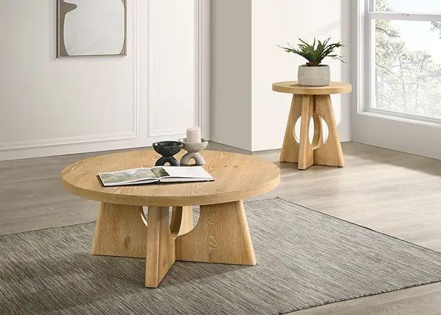 Olgod - Round Coffee Table by Unique Piece Furniture