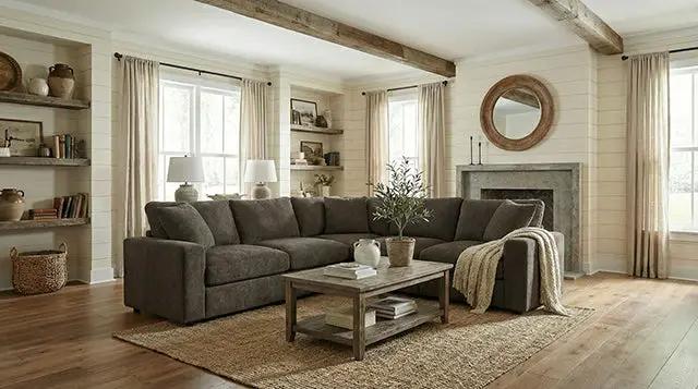 Crowle - Sectional by Unique Piece Furniture