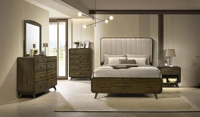 Eastlin - 5 Pc. Queen Bedroom Set by Unique Piece Furniture