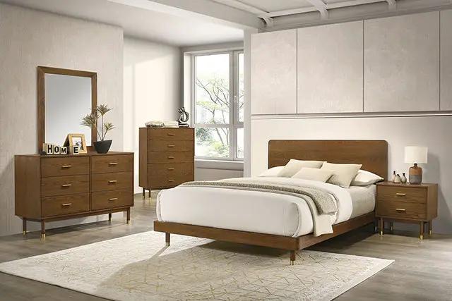 Romford - E.King Bed by Unique Piece Furniture