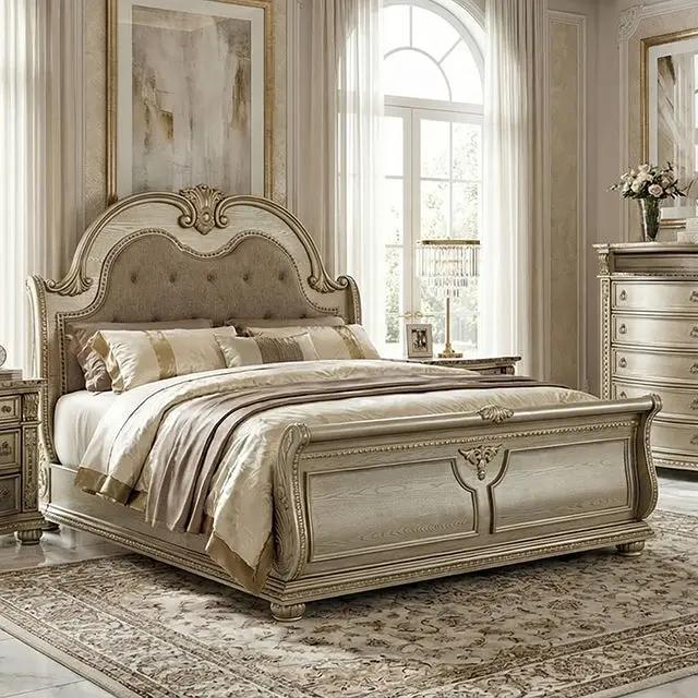 Fromberg - E.King Bed by Unique Piece Furniture