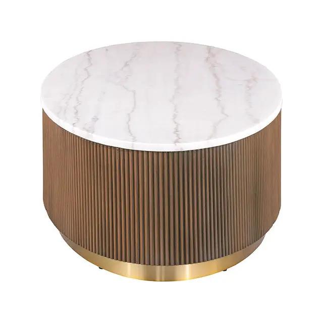 Virden - Round Cocktail Table by Unique Piece Furniture