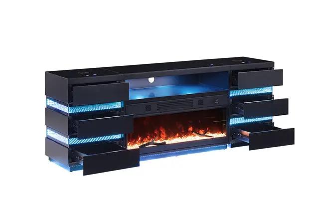 Terni - TV Stand w/ Fireplace by Unique Piece Furniture