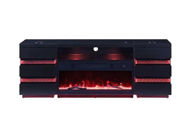 Terni - TV Stand w/ Fireplace by Unique Piece Furniture