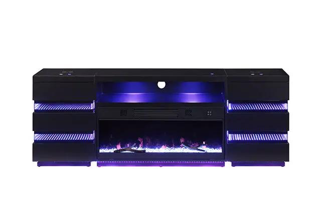 Terni - TV Stand w/ Fireplace by Unique Piece Furniture