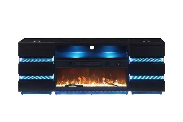 Terni - TV Stand w/ Fireplace by Unique Piece Furniture