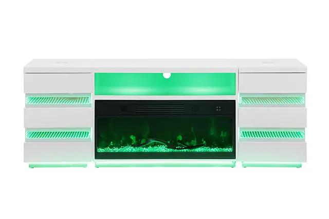 Terni - TV Stand w/ Fireplace by Unique Piece Furniture