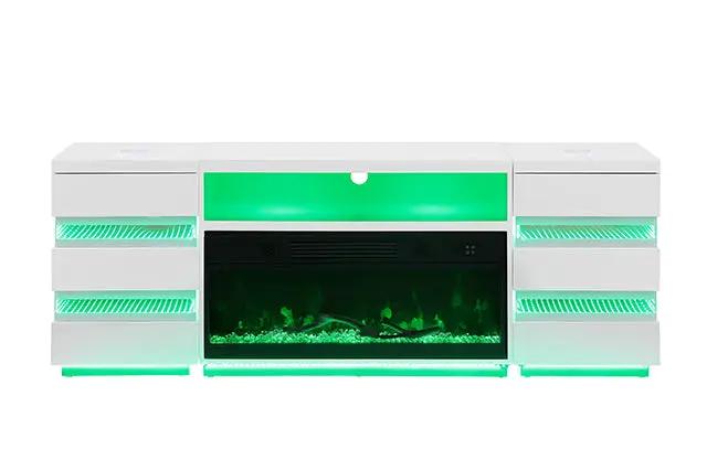 Terni - TV Stand w/ Fireplace by Unique Piece Furniture