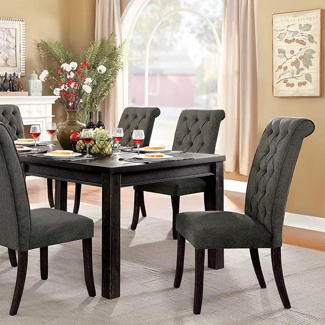 Sania - 7 Pc Dining Table Set by Unique Piece Furniture