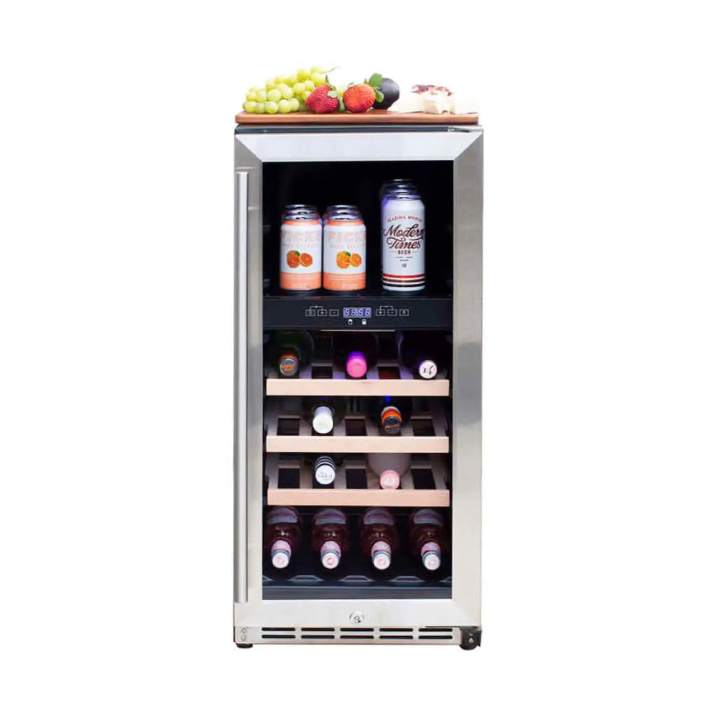 Summerset 15-Inch Outdoor Rated Wine Cooler [RFR-15W/WD] (SAK73695) by SAKSBY WHOLESALE