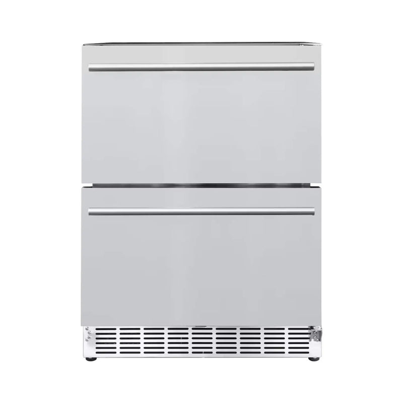 Summerset 24-Inch Outdoor Rated Double Drawer Refrigerator [RFR-24DR2-A] (SAK95283) by SAKSBY WHOLESALE