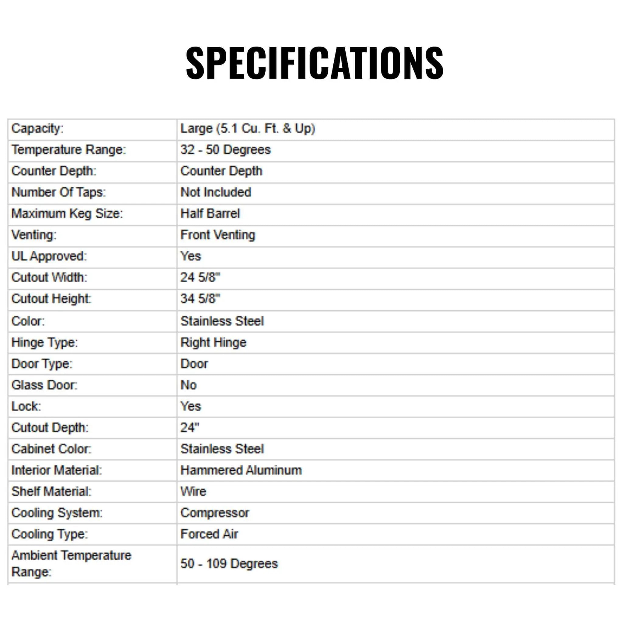 Summerset 24-Inch Outdoor Rated Double Drawer Refrigerator [RFR-24DR2-A] (SAK95283) by SAKSBY WHOLESALE