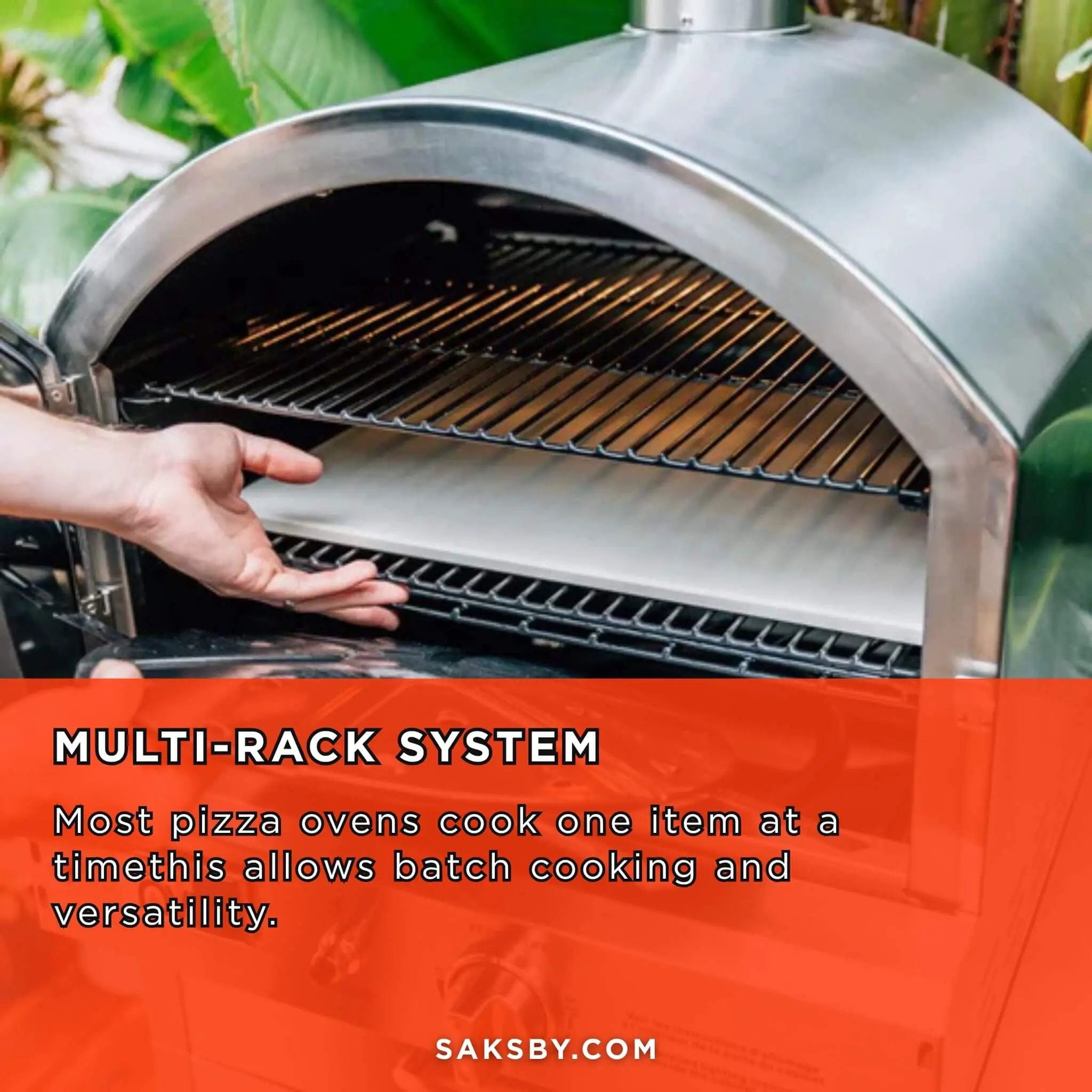 Summerset 60-Inch Outdoor Freestanding Gas Pizza Oven [SS-OVFS-LP/NG] (SAK17543) by SAKSBY WHOLESALE