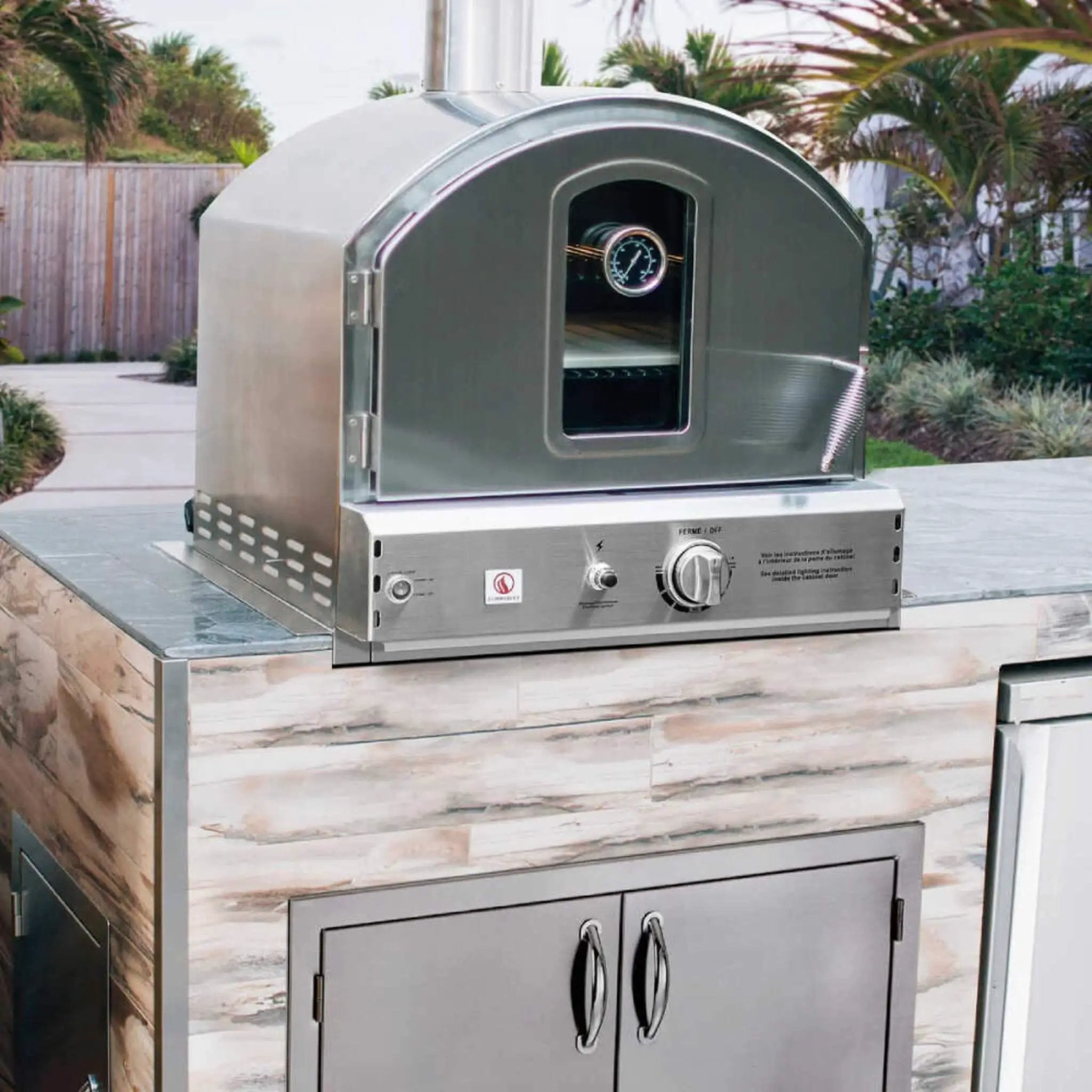 Summerset Outdoor Built-In Countertop Gas Pizza Oven [SS-OVBI] (SAK73182) by SAKSBY WHOLESALE