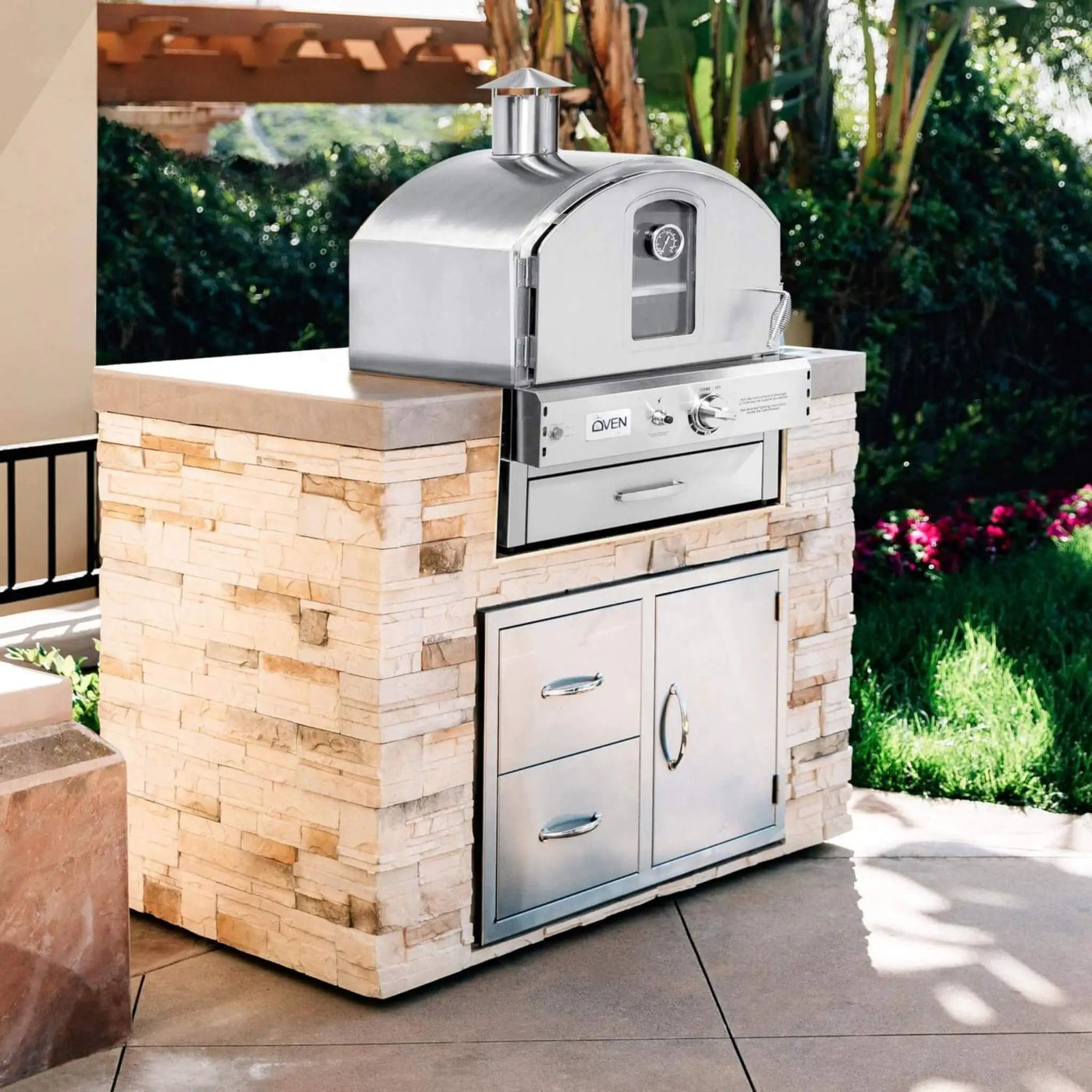 Summerset Outdoor Built-In Countertop Gas Pizza Oven [SS-OVBI] (SAK73182) by SAKSBY WHOLESALE