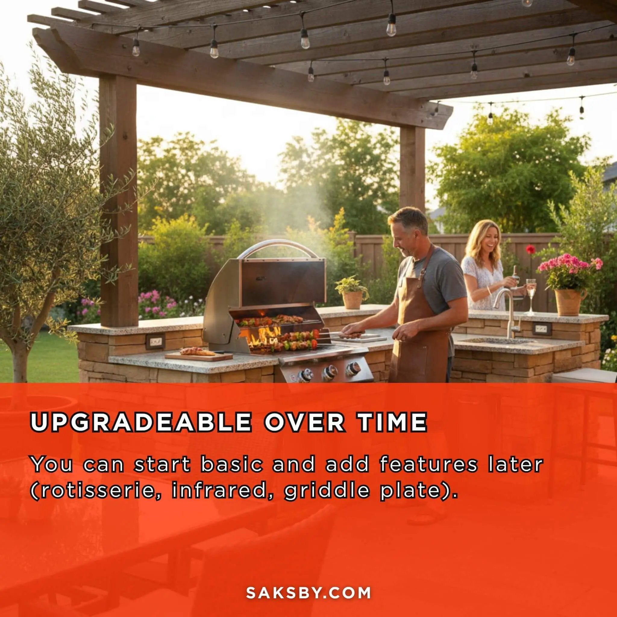 Summerset Sizzler Built-In Propane Gas Grill [SIZ25/32/40] (SAK71502) by SAKSBY WHOLESALE